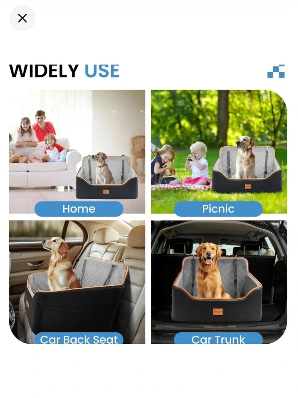 Sangoodier pet car